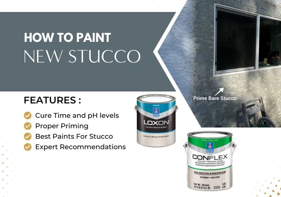 How To Paint New Stucco